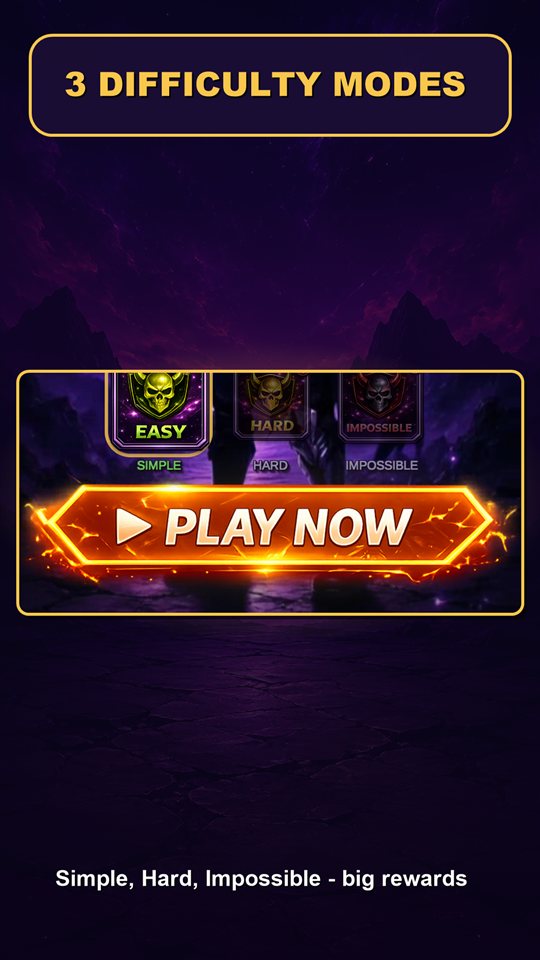 3 difficulty modes